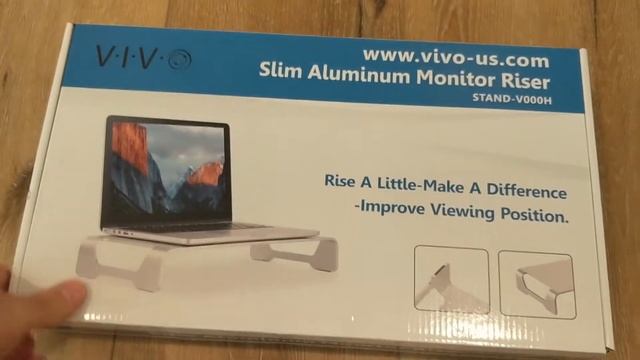 VIVO aluminum computer monitor stand / riser смотреть онлайн