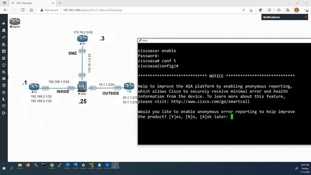 Configure Cisco ASA Firewall Interface | Security Level | Traffic Flow смотреть онлайн