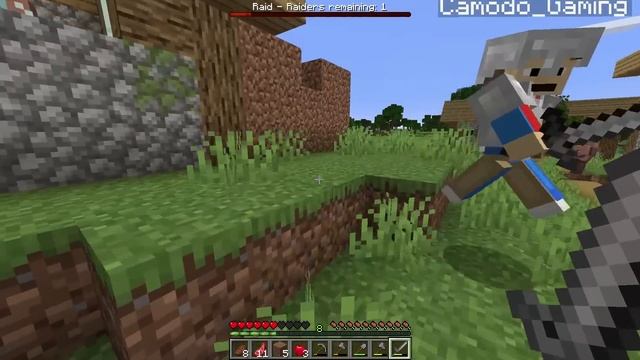 I CAUSED A VILLAGE RAID! - Minecraft Multiplayer Survival Gameplay смотреть онлайн