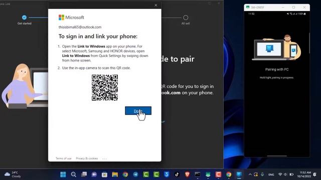 Make & Receive Phone Calls on Windows 11 Using the "Your Phone" App (Link to Windows) смотреть онлайн