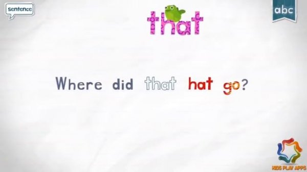 Endless Reader Level 1 from I to Z Learning English Kids Play Apps