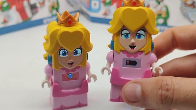 Mario Luigi and LEGO Peach with low battery! смотреть онлайн