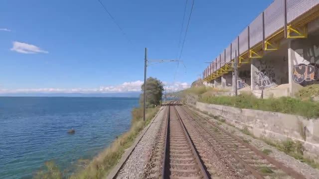 HD Сен-Трифон - Лозанна - Базель [10.2021] Швейцарский поезд