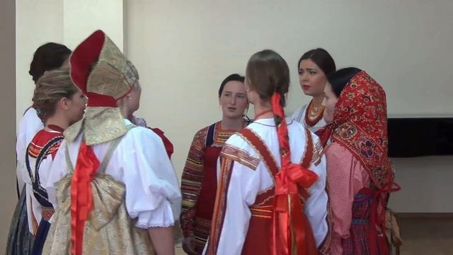 Фольклорный ансамбль С-Петербургского муз. техникума им. М.П. Мусоргского. смотреть онлайн