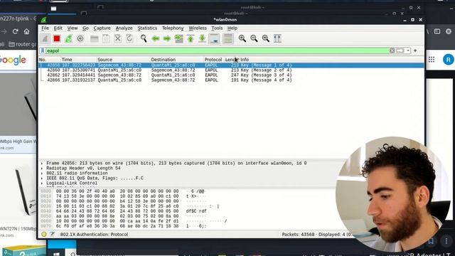 Hackers can steal your WIFI packets over the air! смотреть онлайн