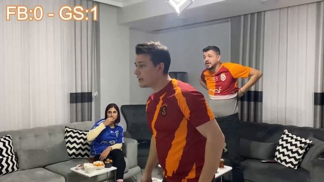 FANATİK TARAFTARLAR | FENERBAHÇE - GALATASARAY DERBİ MAÇI 0-3 | KOMİK ANLAR