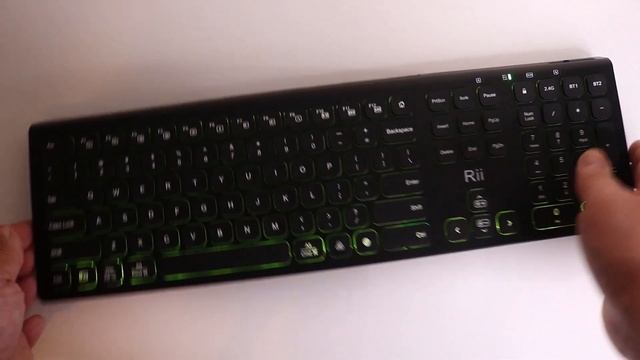 Rii Dual Wireless Multi Media Bluetooth Keyboard for Android Apple Windows Mac Ipad laptop tablets смотреть онлайн
