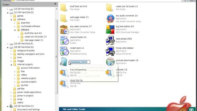 How to change Windows XP looks to Vista! смотреть онлайн
