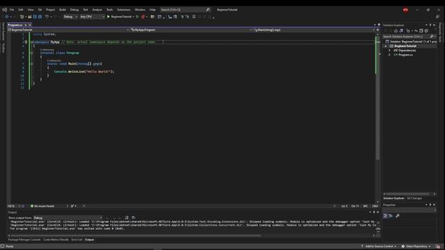 C# Tutorial for Beginners #1 - Visual Studio 2022 смотреть онлайн
