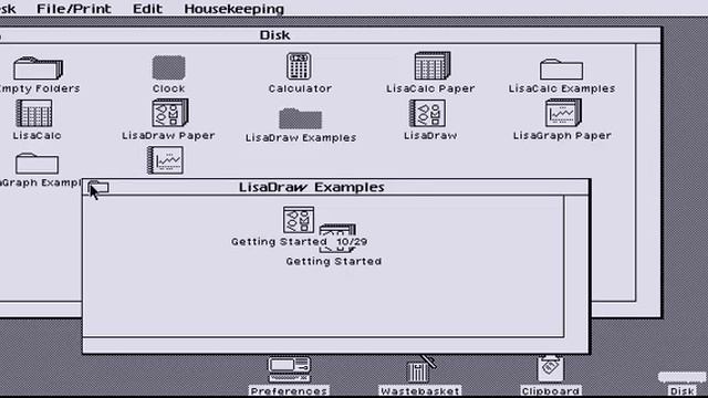 Apple Lisa Operating System Test смотреть онлайн