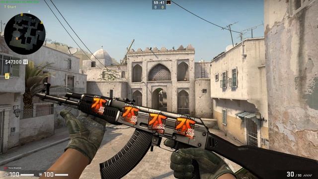 AK-47 Slate w/ 4x Fnatic 2020 RMR смотреть онлайн