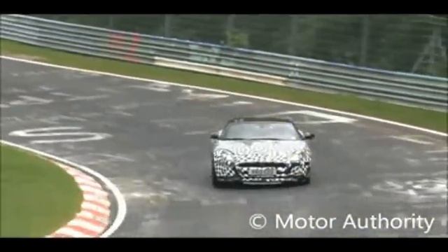 2014 Jaguar F-Type R Spy Video смотреть онлайн
