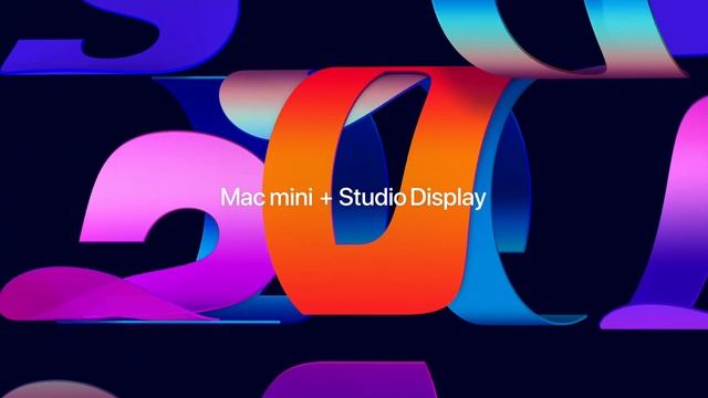 Mac mini + Studio Display Screensaver (4K60) смотреть онлайн