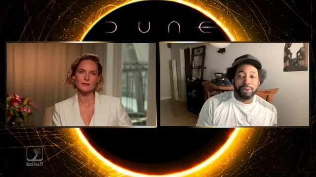 Dune Interview with Rebecca Ferguson смотреть онлайн