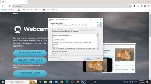 how to connect your phone camera to your computer Mac, PC, and ubuntu with Irion webcam смотреть онлайн
