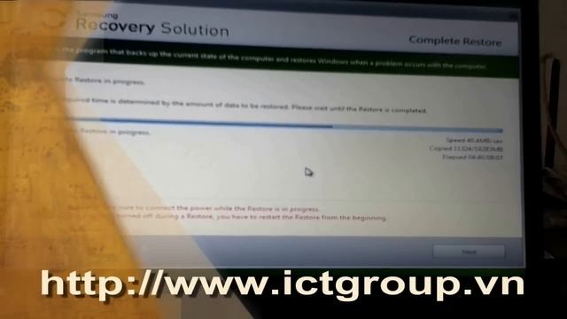Ultrabook Samsung NP530U3B-A02VN Samsung Recovery Solution 5