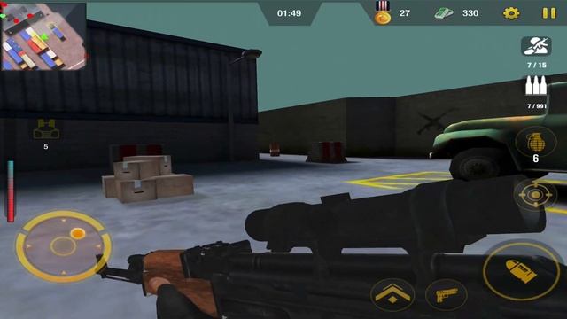 Sniper Gun Shooting FPS Game _ Android Gameplay #3 смотреть онлайн