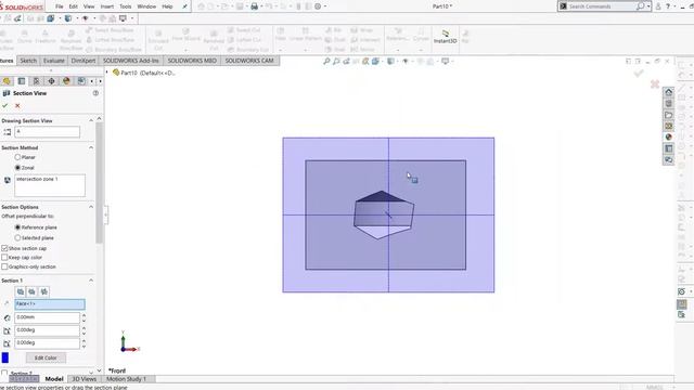 كيفية استخدام الامر (Swept Cut ) ان سوليد وركس | Using Swept Cut in Solidworks смотреть онлайн