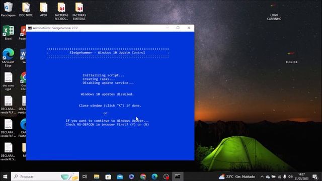 DESATIVANDO O WINDOWS UPDATE NO WINDOWS 10 смотреть онлайн