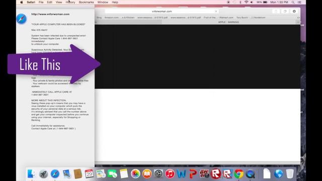 Remove "Mac OS Support Alert Pop ups" Warning Alerts From Mac смотреть онлайн