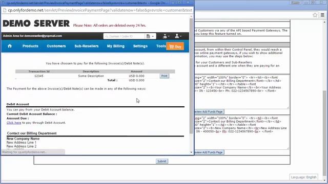 How to update the Address on Contact Support Page of your Supersite | ResellerClub Tutorial смотреть онлайн