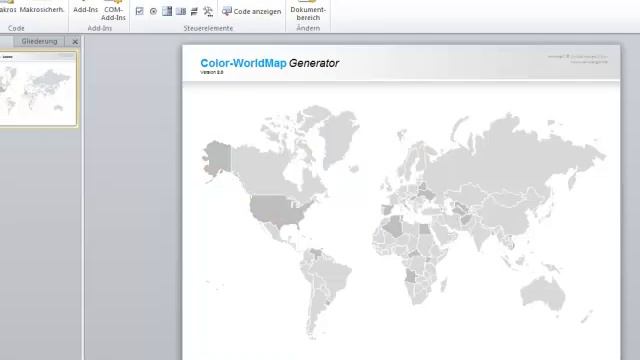 Worldmap Generator für PowerPoint смотреть онлайн
