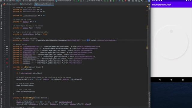 (Android) Neumorphism Clock UI (SpeedCode) смотреть онлайн