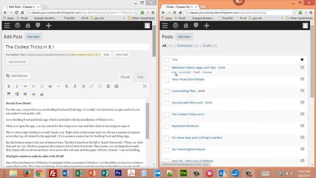 Using Snap in Windows 8 смотреть онлайн