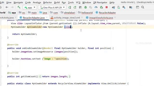 Android Studio Tutorial (Malayalam) - 17- Handle Click Event of an item on RecyclerView|Al-Malabari смотреть онлайн