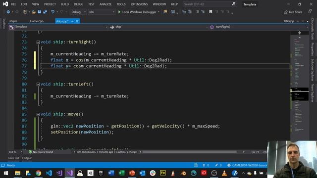 GAME3001 - W2020 - Lesson 3 - Part 1 - Assignment 1 Details and Seeking Behaviour смотреть онлайн
