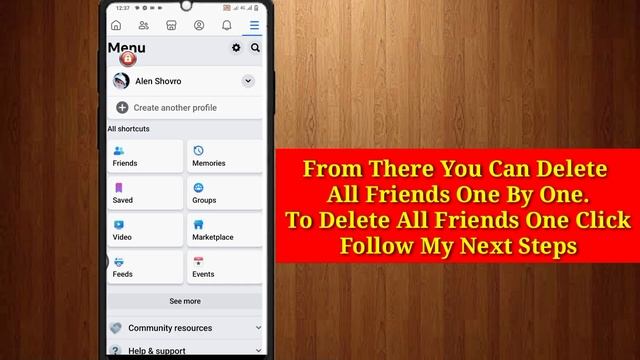 How To Delete All Facebook Friends In One Click (2024) | Delete All Facebook friends At Once смотреть онлайн
