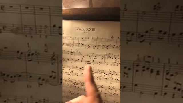 Bach Well Tempered Clavier 2 vol Бах Хорошо темперированный клавир том 2 Fugue b moll H dur, h mol смотреть онлайн