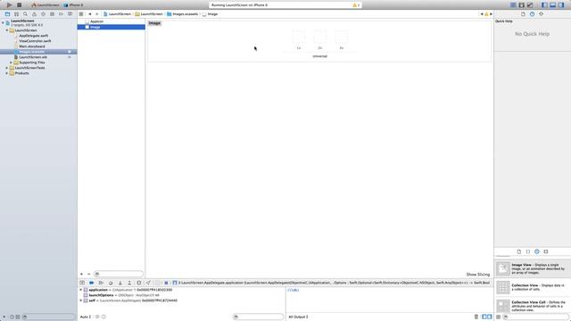 Custom Launch Screen with .xib File in Xcode 6 смотреть онлайн