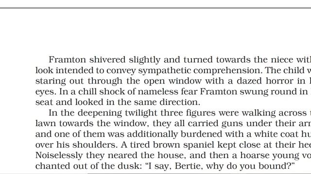 Class 8: English2 (Chapter 7: The Open Window) Part - II смотреть онлайн