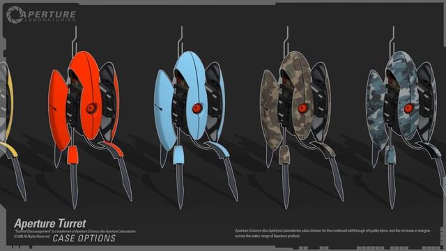 Portal 2: Aperture Science vend des tourelles смотреть онлайн