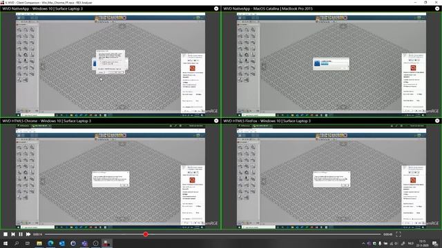 Microsoft Windows Virtual Desktop (Remote Desktop) - Client Comparison YUV444 смотреть онлайн