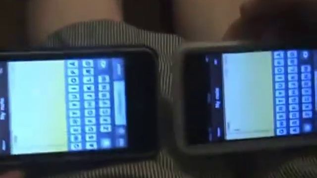 iPhone 3Gs VS iPod touch 2G (HQ) (Speed Test) смотреть онлайн