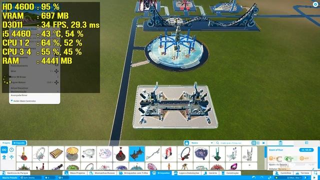 Planet Coaster Gameplay Intel HD Graphics + Dicas Para Rodar em PC Fraco #375 смотреть онлайн