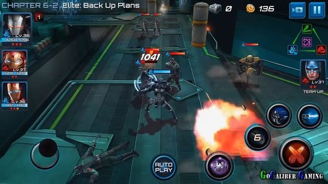 Marvel Future Fight Android iOS Walkthrough - Part 34 - Chapter 6: ELITE Stages 1-3 смотреть онлайн