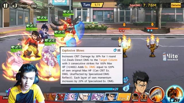 GACHA DAN SHOWCASE KEEPSAKE METAL BAT UR !!! DAMAGE NYA MENGGILA - OPM The Strongest смотреть онлайн