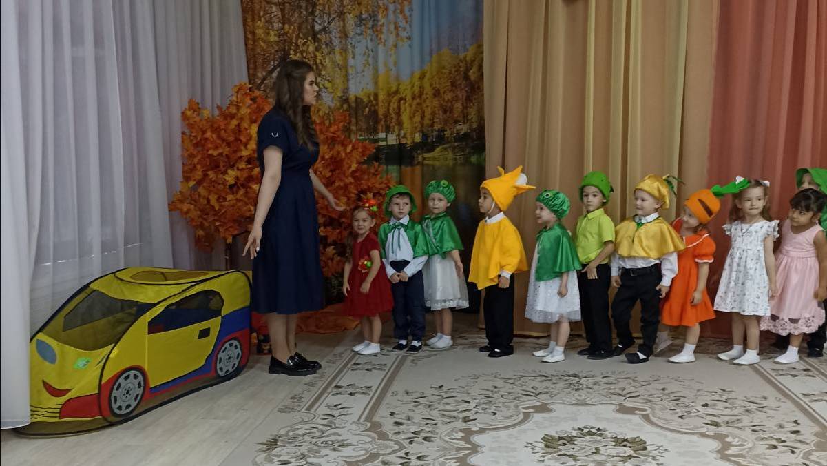 Праздник осени в средней группе "Радуга". смотреть онлайн