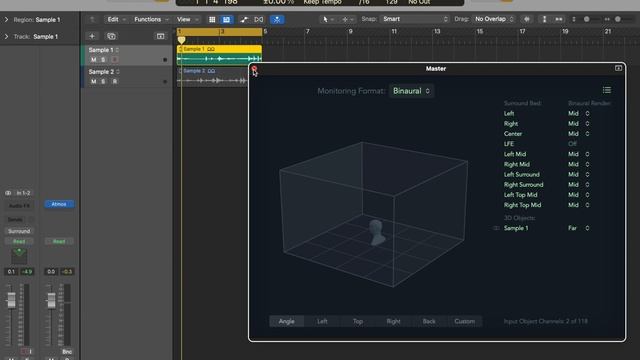 Logic Pro: Spacial Audio Mixing смотреть онлайн