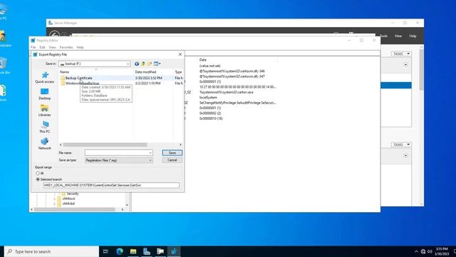How to Backup Certificate Authority in Windows Server 2022 смотреть онлайн