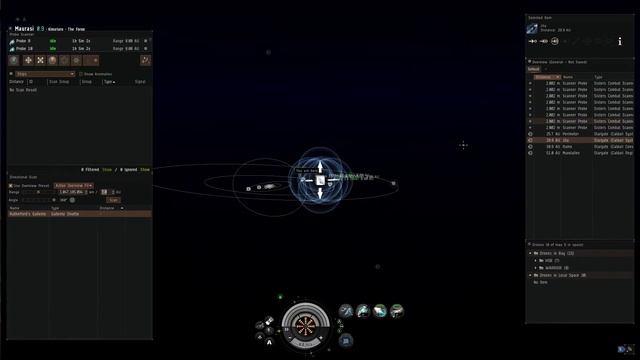 Combat Probe Scanning | Combat Probes | Proficient | EVE Online смотреть онлайн