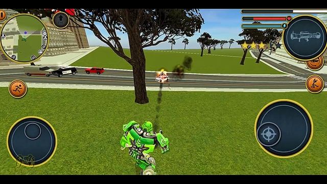 Robot Truck Transformer US Police - Robot War Game - Android Gameplay смотреть онлайн