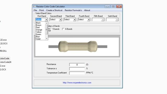 Resistor Color code - 145 Resistor - Resistor Calculator смотреть онлайн