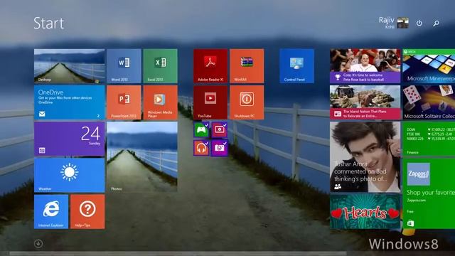 How to Arrange Start Menu Tiles in Windows 8.1 Tutorial | Start Menu Customization смотреть онлайн