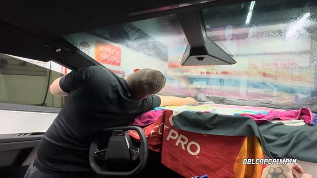 First Tesla CyberBeast Window Tinting (PCB Florida) смотреть онлайн