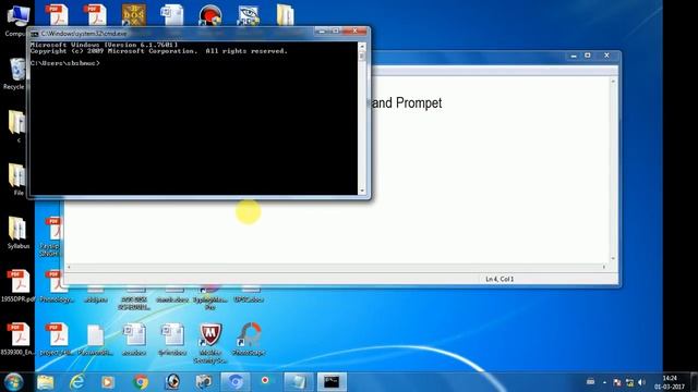 hhow to open C language using command prompt SmartScreenTechVideo смотреть онлайн