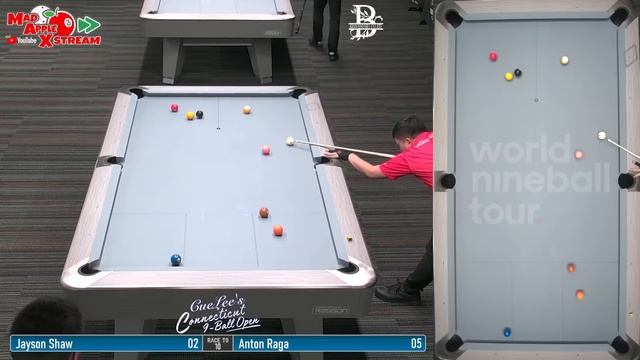 Jayson Shaw Vs Anton Raga - US 1 Billiards CueLee's Connecticut 9 Ball Open смотреть онлайн
